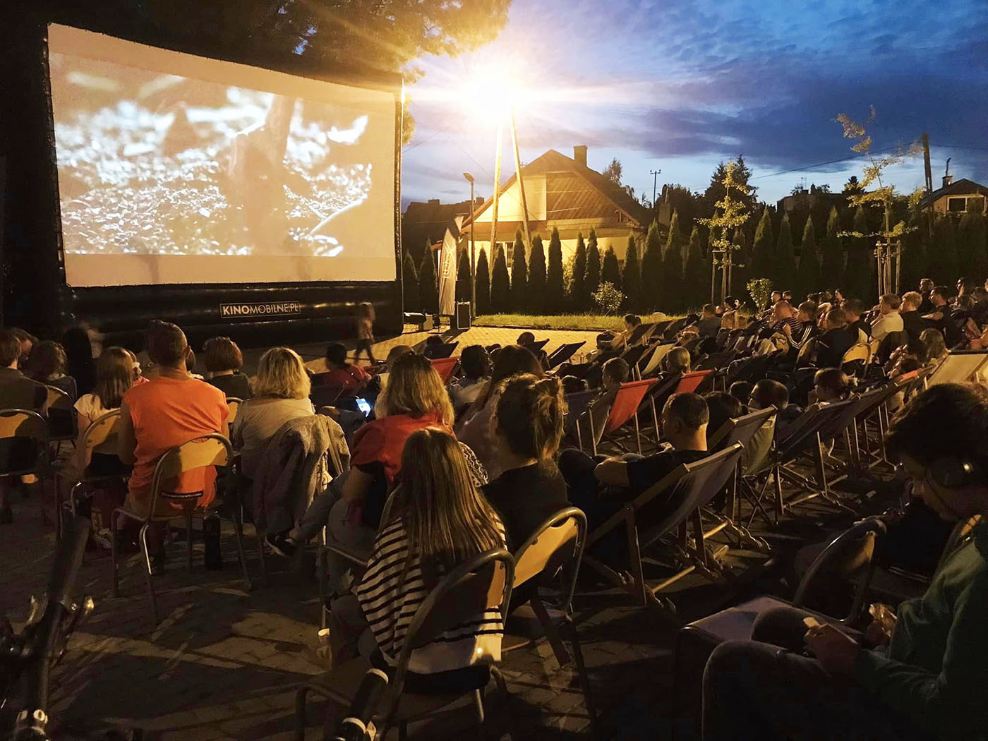 zdjęcie pt. Wakacyjne Kino Plenerowe, archiwum (fot.RDK)